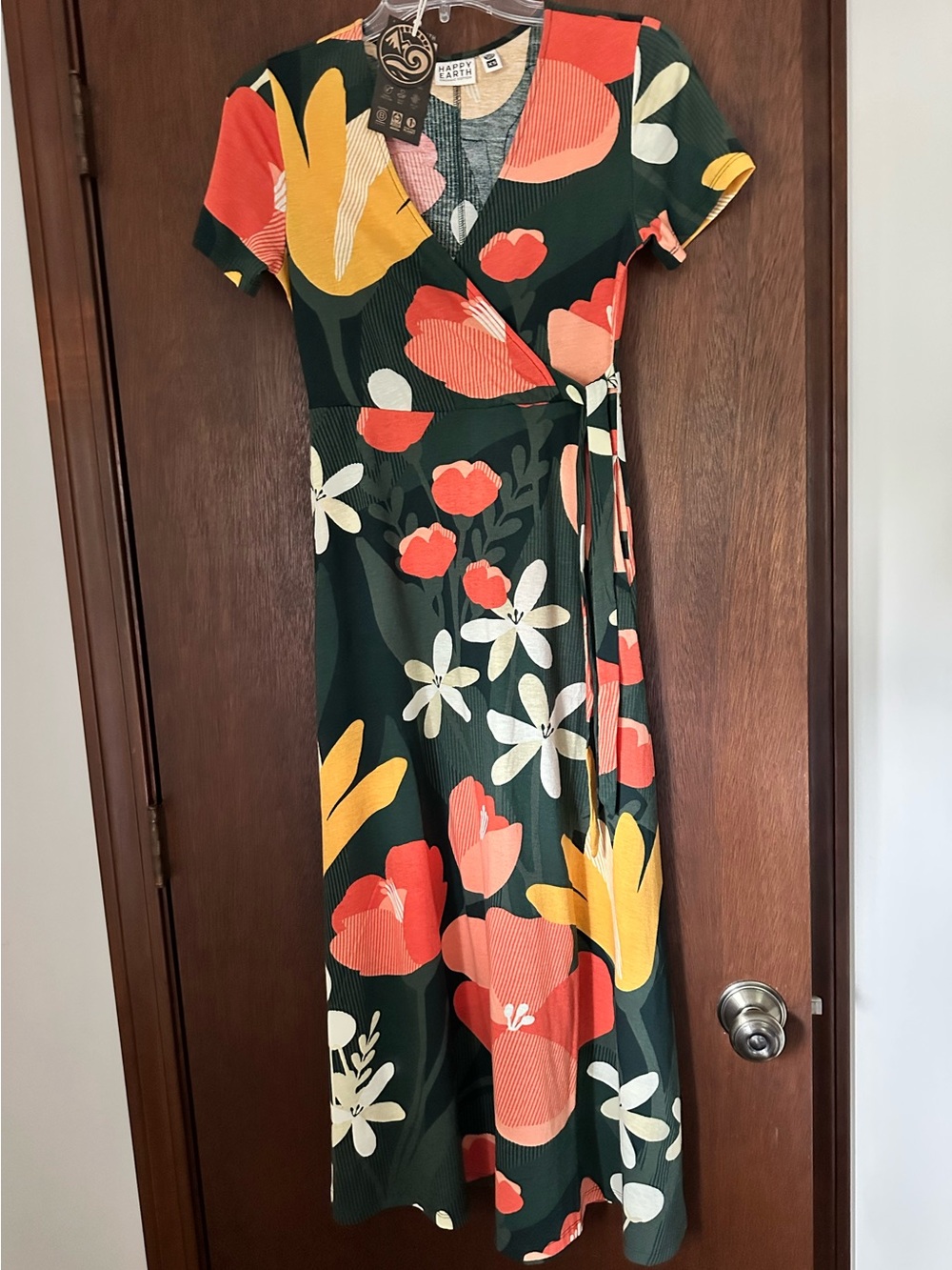 Happy Earth Isla Dress - Paradise 100% organic cotton